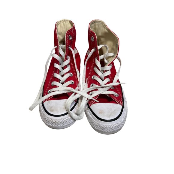 Converse Chuck Taylor All Star Red High-Top Sneakers Unisex Size 4.5 M / 6.5 W - Picture 1 of 6